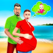 Скачать взломанную виртуальная беременная мама: семейный симулятор версия 1.0 apk на Андроид - Открытые уровни