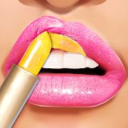 Скачать взломанную Lip Art Makeup Artist версия 1.0 apk на Андроид - Много монет