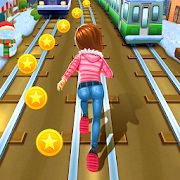 Скачать взломанную Subway Princess Runner версия 4.0.1 apk на Андроид - Много монет