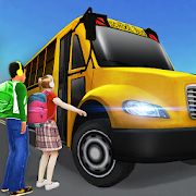 Скачать взломанную Автошкола Автобуса 3д-Драйв Старшая Школа Вождения версия 2.2 apk на Андроид - Много монет