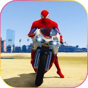Скачать взломанную Superhero Tricky bike race (kids games) версия 1.3 apk на Андроид - Бесконечные деньги