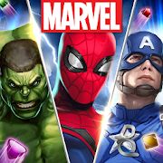 Скачать взломанную MARVEL Puzzle Quest: битва супергероев ждет тебя! версия 199.522058 apk на Андроид - Много монет