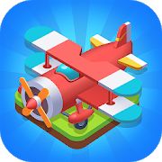 Скачать взломанную Merge Plane - Click & Idle Tycoon версия 1.18.0 apk на Андроид - Открытые уровни
