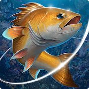 Скачать взломанную Рыболовный крючок версия 2.3.1 apk на Андроид - Много монет