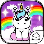 Скачать взломанную Unicorn Evolution - Idle Cute Clicker Game Kawaii версия 1.08 apk на Андроид - Много монет