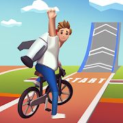 Скачать взломанную Bike Hop: 3D Гонки, покори бездорожье! версия 1.0.57 apk на Андроид - Много монет