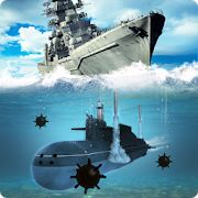 Скачать взломанную Морской бой : Подводная Война версия 3.3.2 apk на Андроид - Много монет