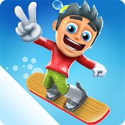Скачать взломанную Ski Safari 2 версия Зависит от устройства apk на Андроид - Много монет