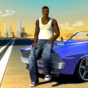 Скачать взломанную San Andreas Auto Gang Wars: Grand Real Theft Fight версия 9.4 apk на Андроид - Открытые уровни