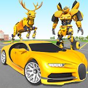 Скачать взломанную Deer robot car game - робот-трансформер игры версия 1.0.2 apk на Андроид - Бесконечные деньги