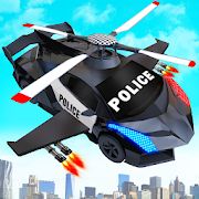 Скачать взломанную летающий полицейский вертолет авто робот игры версия 25 apk на Андроид - Открытые уровни