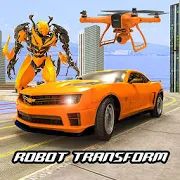 Скачать взломанную Drone robot transform - робот-трансформер игры версия 2.6 apk на Андроид - Бесконечные деньги