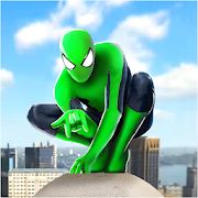 Скачать взломанную Spider Rope Hero: Ninja Gangster Crime Vegas City версия 1.0.13 apk на Андроид - Много монет