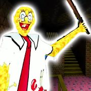 Скачать взломанную SPONGE granny Scary Yellow Mod: Horror Game версия 6 apk на Андроид - Открытые уровни