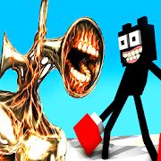 Скачать взломанную Siren Head vs Cartoon Cat Horror Game версия 6.3 apk на Андроид - Много монет