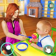 Скачать взломанную New Baby Single Mom Family Adventure версия Зависит от устройства apk на Андроид - Много монет