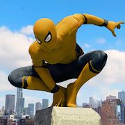 Скачать взломанную Spider Rope Hero - Gangster New York City версия 1.0.15 apk на Андроид - Бесконечные деньги