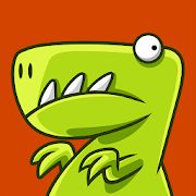 Скачать взломанную Crazy Dino Park версия 1.79 apk на Андроид - Много монет