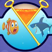 Скачать взломанную Save Fish : Rescue Puzzle версия 14.2 apk на Андроид - Открытые уровни