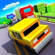 Скачать взломанную Blocky Highway: Traffic Racing версия 1.2.2 apk на Андроид - Бесконечные деньги