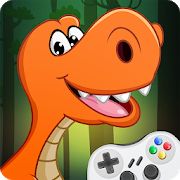 Скачать взломанную Динозавр игры - детская игра версия 3.1.0 apk на Андроид - Открытые уровни
