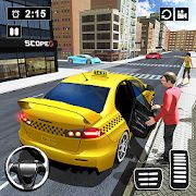 Скачать взломанную Симулятор такси Бесплатные игры-Автомобильные игры версия 1.1.04 apk на Андроид - Много монет