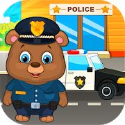 Скачать взломанную Детский полицейский версия 1.0.8 apk на Андроид - Много монет