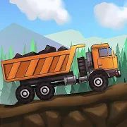 Скачать взломанную Дальнобойщики 2D грузовик симулятор версия 3.2.18 apk на Андроид - Много монет