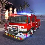 Скачать взломанную Fire Engine Simulator версия 1.4.7 apk на Андроид - Бесконечные деньги