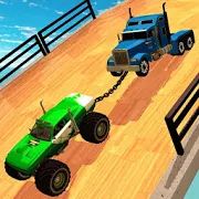 Скачать взломанную Double Impossible Mega Ramp 3D - Авто Трюки Игра версия 4.0 apk на Андроид - Бесконечные деньги