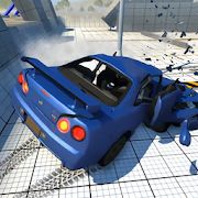 Скачать взломанную Car Crash Test Skyline версия 1.5.4 apk на Андроид - Открытые уровни