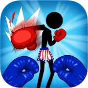 Скачать взломанную Stickman Boxing KO Champion версия Зависит от устройства apk на Андроид - Открытые уровни