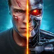 Скачать взломанную Terminator Genisys: Future War версия Зависит от устройства apk на Андроид - Много монет