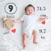 Скачать Baby Story Tracker Milestone Sticker Photo Editor версия 9.5.3 apk на Андроид - Без Рекламы
