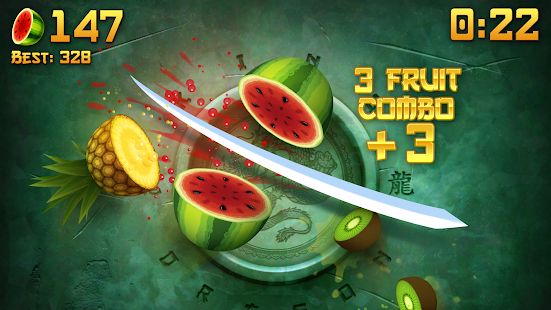 Скачать взломанную Fruit Ninja® версия 2.8.5 apk на Андроид - Открытые уровни