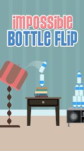 Скачать взломанную Impossible Bottle Flip версия 1.20 apk на Андроид - Открытые уровни