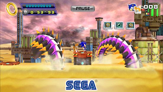 Скачать взломанную Sonic The Hedgehog 4 Episode II версия 2.0.1 apk на Андроид - Бесконечные деньги