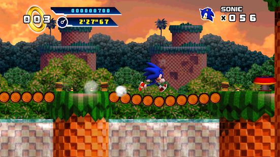 Скачать взломанную Sonic 4™ Episode I версия 1.5.0 apk на Андроид - Открытые уровни
