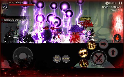 Скачать взломанную Shadow of Death: Dark Knight - Stickman Fighting версия 1.74.0.1 apk на Андроид - Бесконечные деньги
