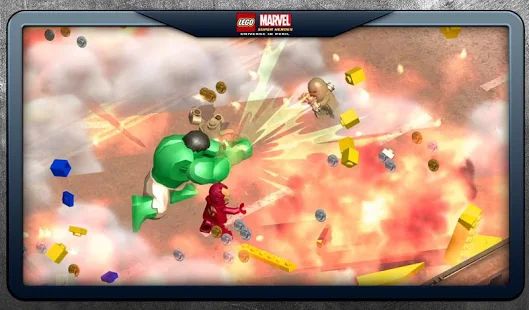 Скачать взломанную LEGO® Marvel Super Heroes версия 2.0.1.12 apk на Андроид - Много монет