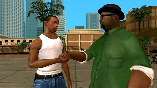 Скачать взломанную Grand Theft Auto: San Andreas версия 2.00 apk на Андроид - Открытые уровни