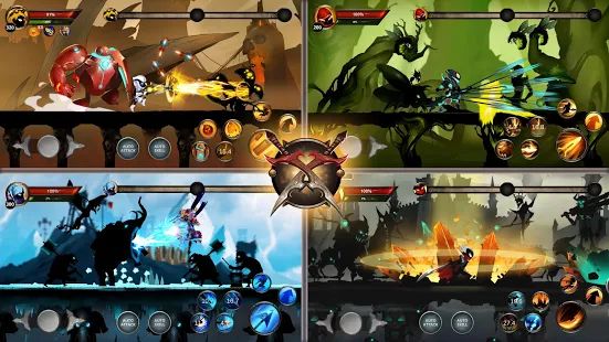 Скачать взломанную Stickman Legends: Shadow War Offline Fighting Game версия 2.4.46 apk на Андроид - Много монет