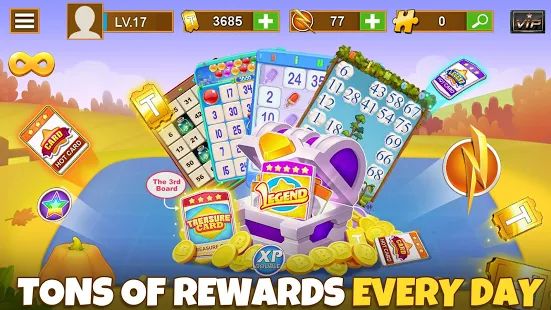 Скачать взломанную Bingo Party - Free Bingo Games версия 2.3.7 apk на Андроид - Много монет