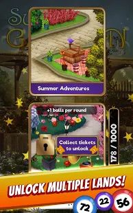 Скачать взломанную Bingo Quest - Summer Garden Adventure версия Зависит от устройства apk на Андроид - Бесконечные деньги