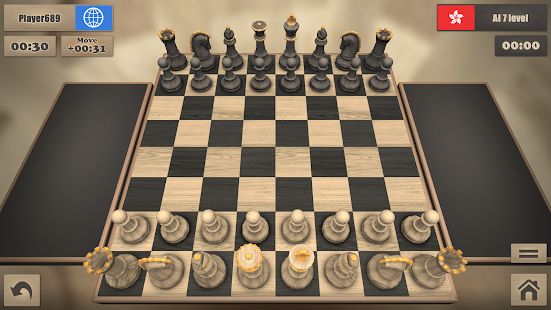 Скачать взломанную Реальные Шахматы версия 2.85 apk на Андроид - Бесконечные деньги