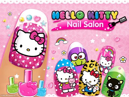 Скачать взломанную Маникюрный салон Hello Kitty версия 1.9 apk на Андроид - Открытые уровни