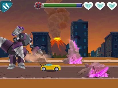 Скачать взломанную Transformers Rescue Bots: Наперегонки с бедой версия 1.3 apk на Андроид - Много монет