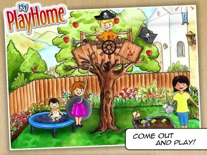 Скачать взломанную My PlayHome : Play Home Doll House версия 3.6.2.24 apk на Андроид - Много монет