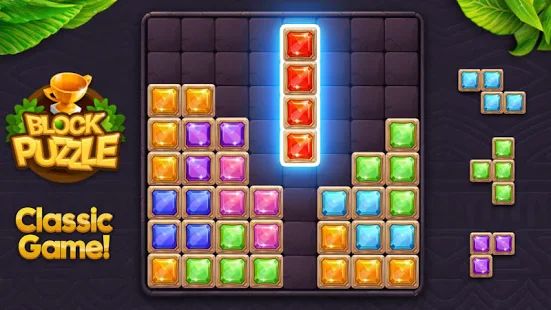 Скачать взломанную Block Puzzle Jewel версия 39.0 apk на Андроид - Много монет