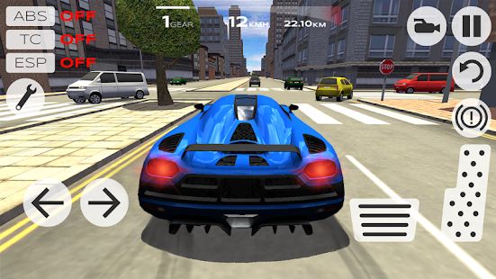 Скачать взломанную Extreme Car Driving Simulator версия Зависит от устройства apk на Андроид - Бесконечные деньги